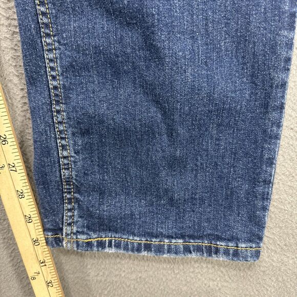 Levis 559 Jeans Mens 38x32‎ Blue Straight Grunge American Western Workwear Denim - Picture 5 of 12